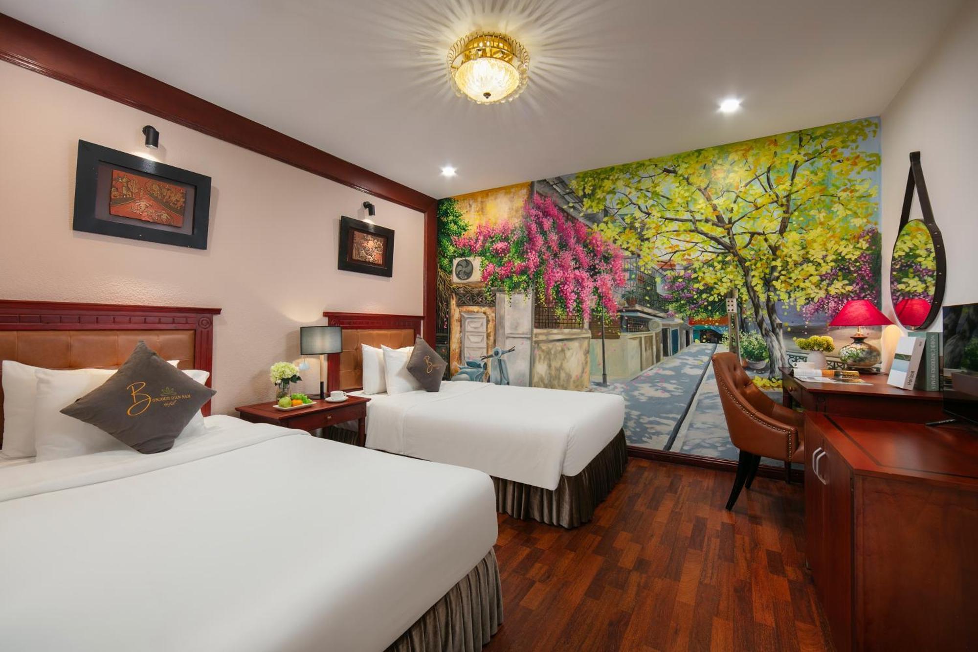 Bonjour D'An Nam Hotel ハノイ市 エクステリア 写真